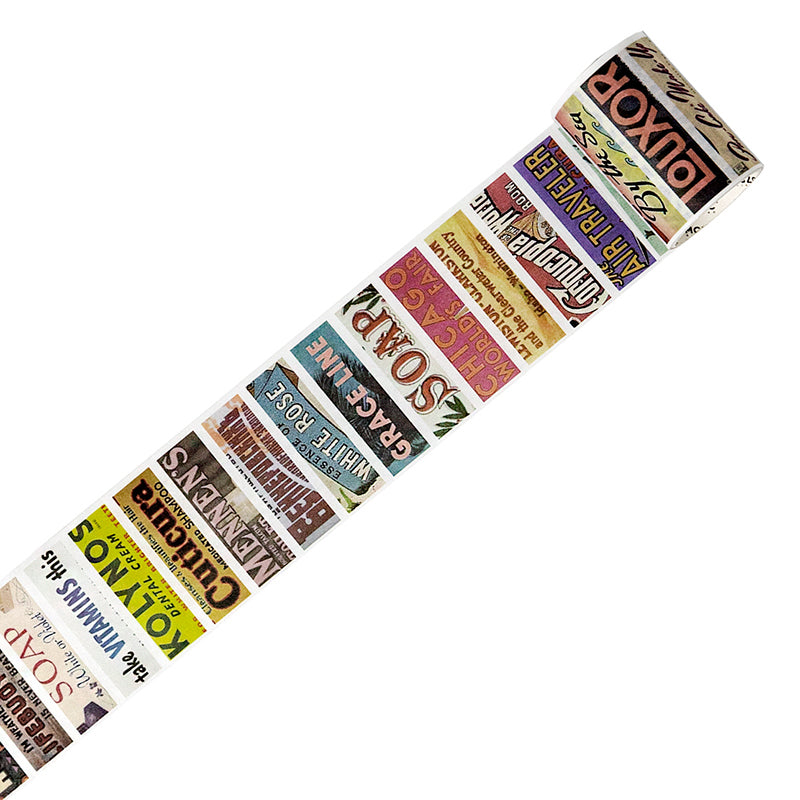 1 Roll Time Note Paper Sticker Tape