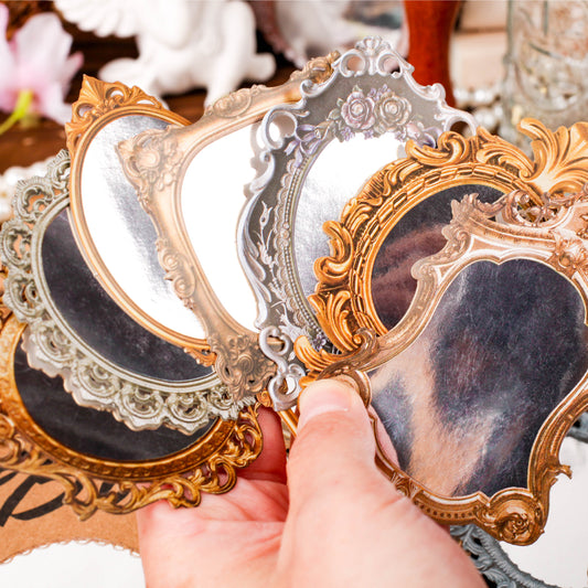 10 pièces de formes découpées en miroir magique