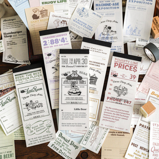 50 Sheets Chelsea Diary Note Paper Set