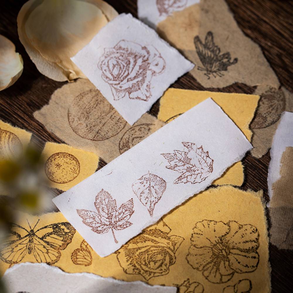 1 Pack Garden Of All Things Wooden Rubber Stamp