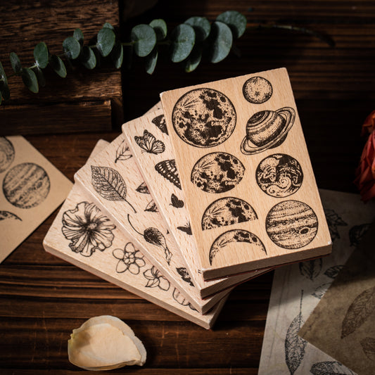 1 Pack Garden Of All Things Wooden Rubber Stamp