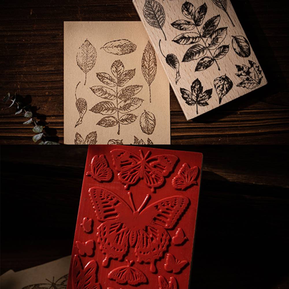 1 Pack Garden Of All Things Wooden Rubber Stamp
