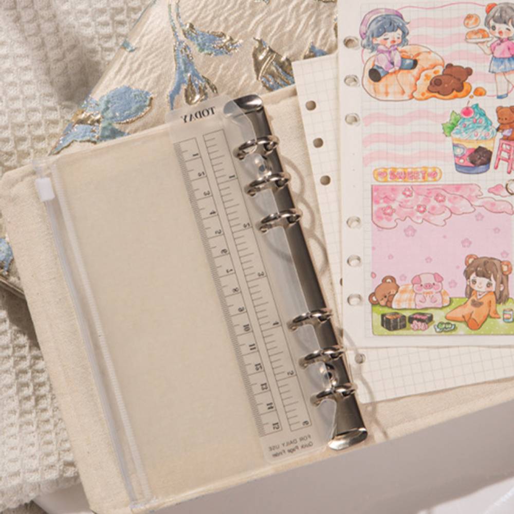90 Sheets Embroidery Elegant Flower Bullet Journal