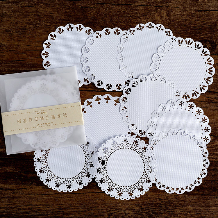 10 Sheets Alice Tea Party Die Cut Shapes