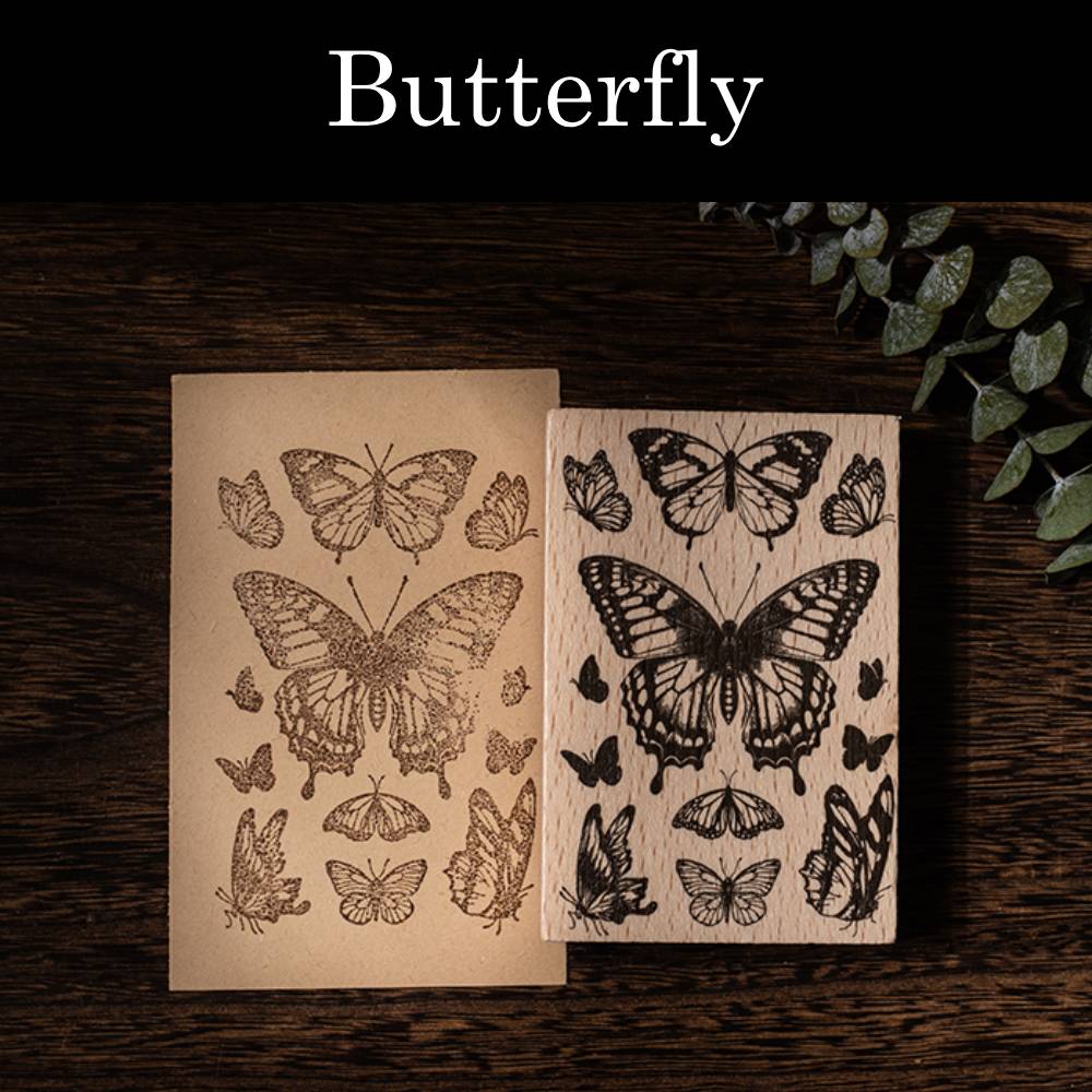 1 Pack Garden Of All Things Wooden Rubber Stamp