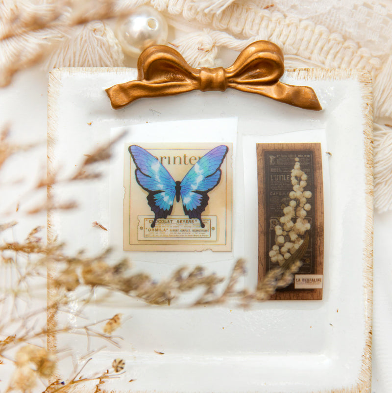 1 Roll Flower Letter Notebook Matte PET Tape