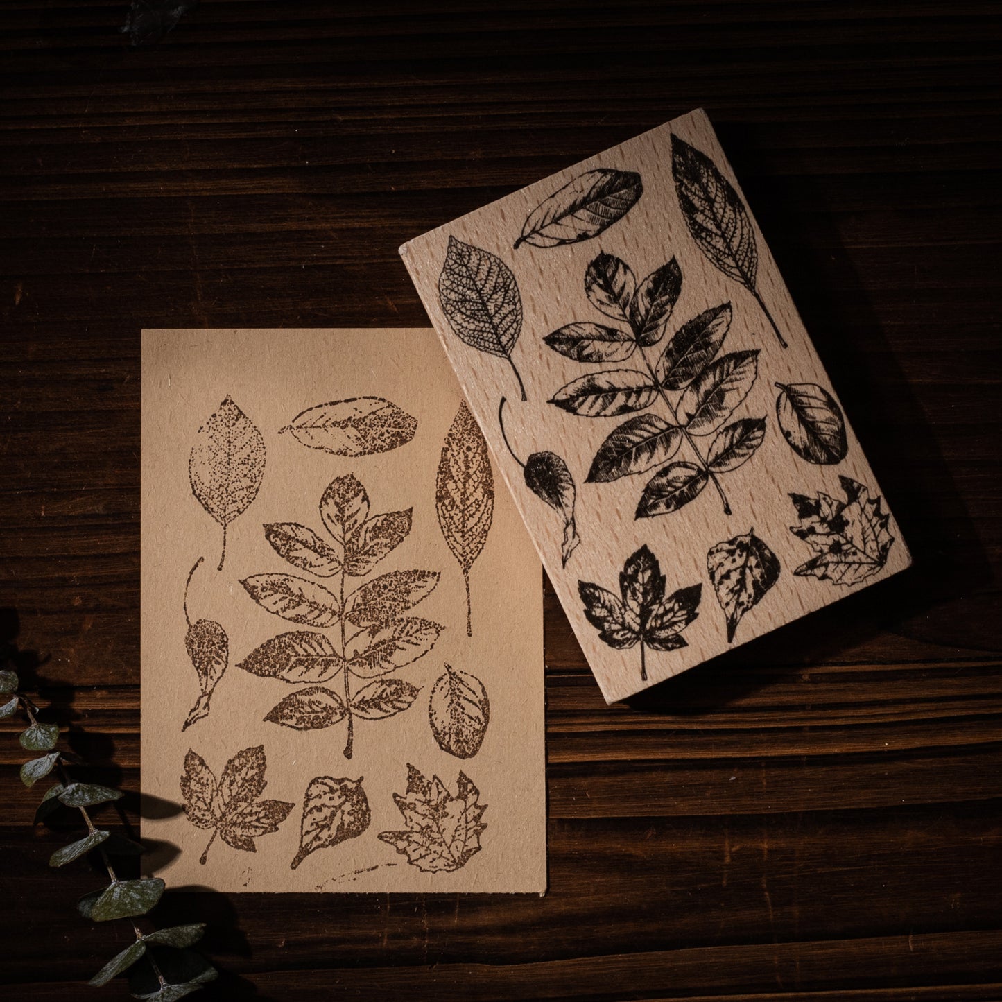 1 Pack Garden Of All Things Wooden Rubber Stamp