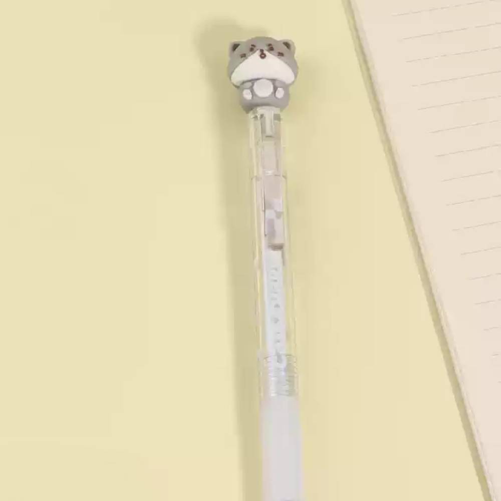 Cat Diary Erasable Gel Pen Of 4