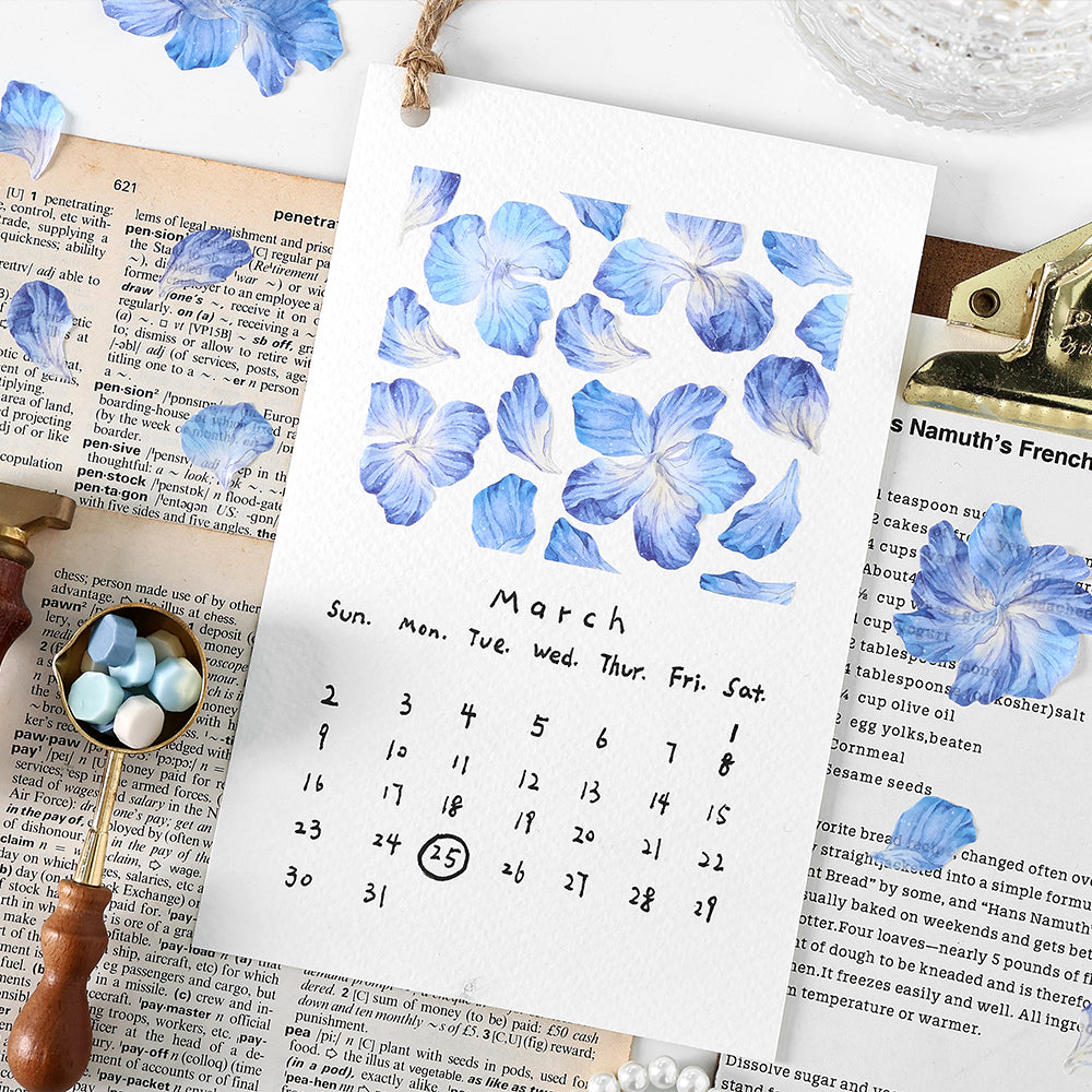 1 Roll Bloom A Petal Washi Sticker Tape