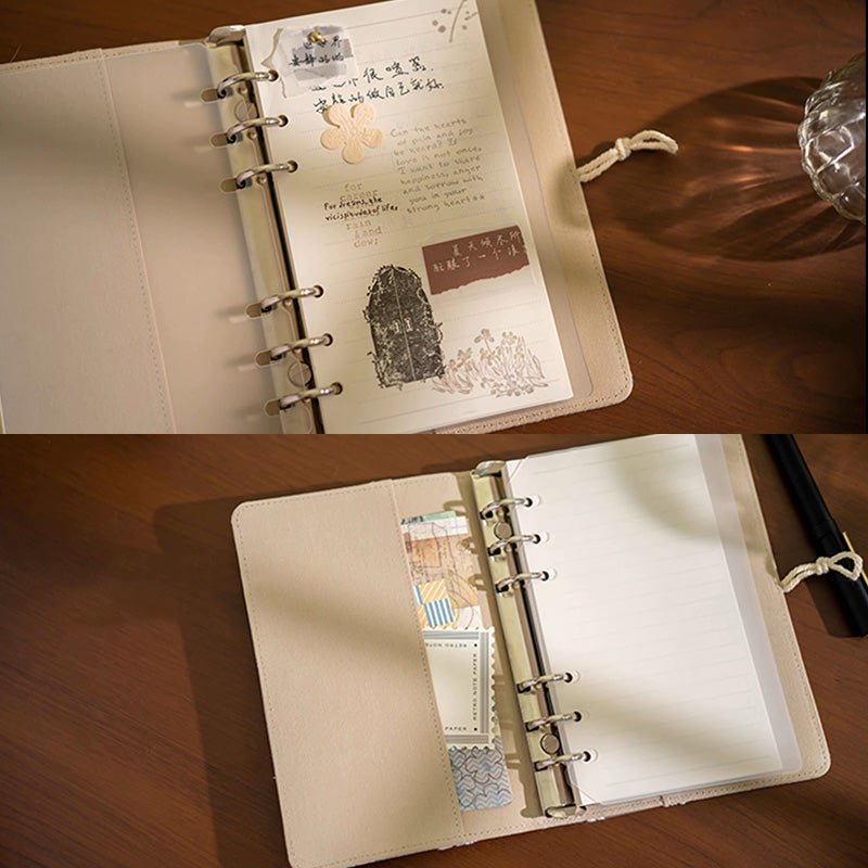 90 Sheets Embroidery Flowers Fabric Bullet Journal