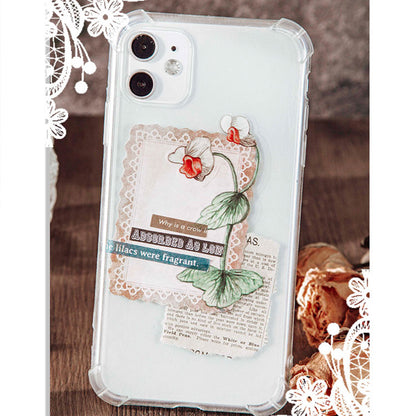 30 Pcs Alice's Adventures Lace PET Sticker Set