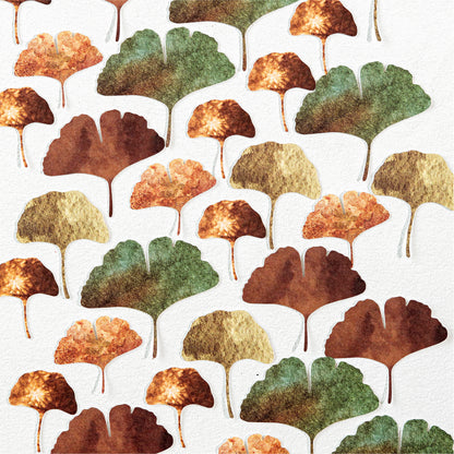 30 Pcs Leaf Collection Die Cut Shapes
