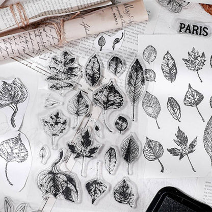 4 Pcs Great Day Clear Silicone Stamp Set