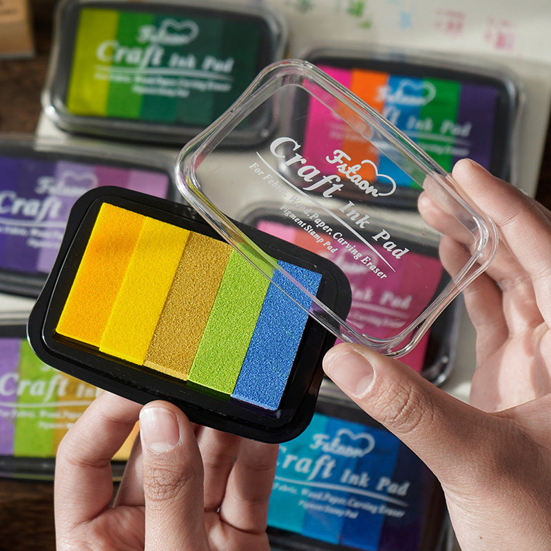 5-Color Gradient Ink Stamp Pad Set