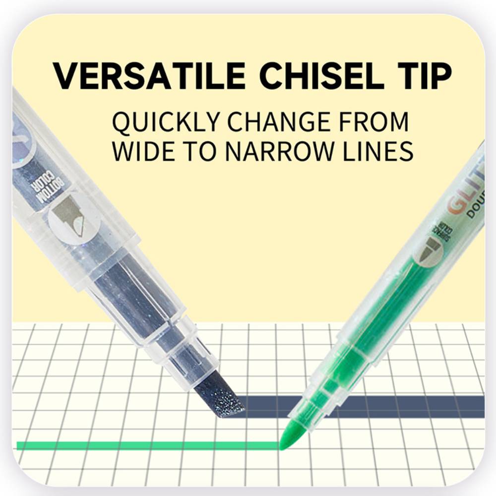 Glitter Color Magic Layering Marker Set