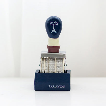 Vintage Roller Date Rubber Stamp