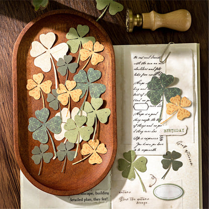 30 Pcs Leaf Collection Die Cut Shapes