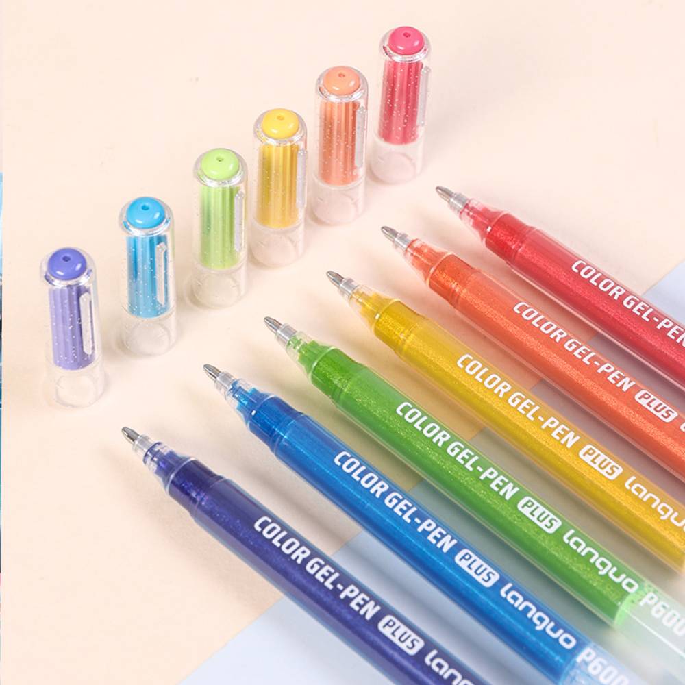 Jumbo Glitter Gel Ink Pen Set Of 24