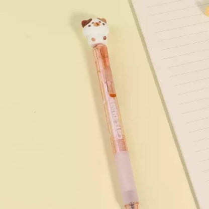 Cat Diary Erasable Gel Pen Of 4