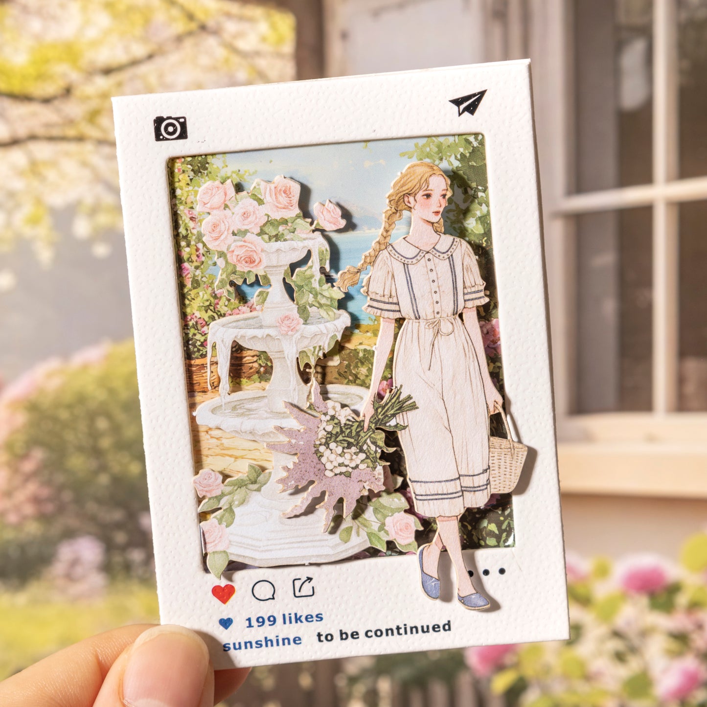 15 Pcs Anne's Little Home Paper Sticker Set