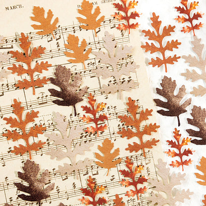 30 Pcs Leaf Collection Die Cut Shapes