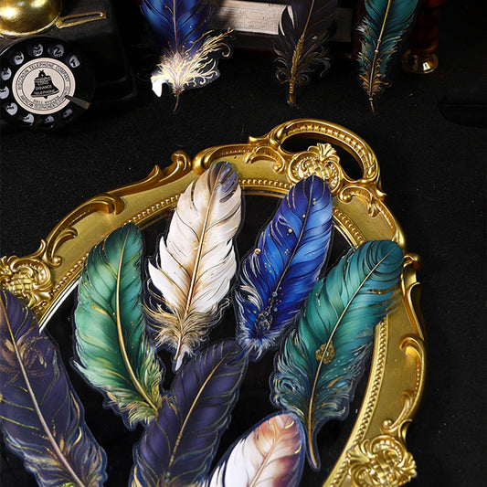 5 Pcs Angle Wings PET Sticker Set 2