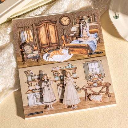 15 Pcs Anne's Little Home Paper Sticker Set