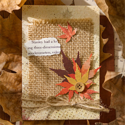 30 Pcs Leaf Collection Die Cut Shapes