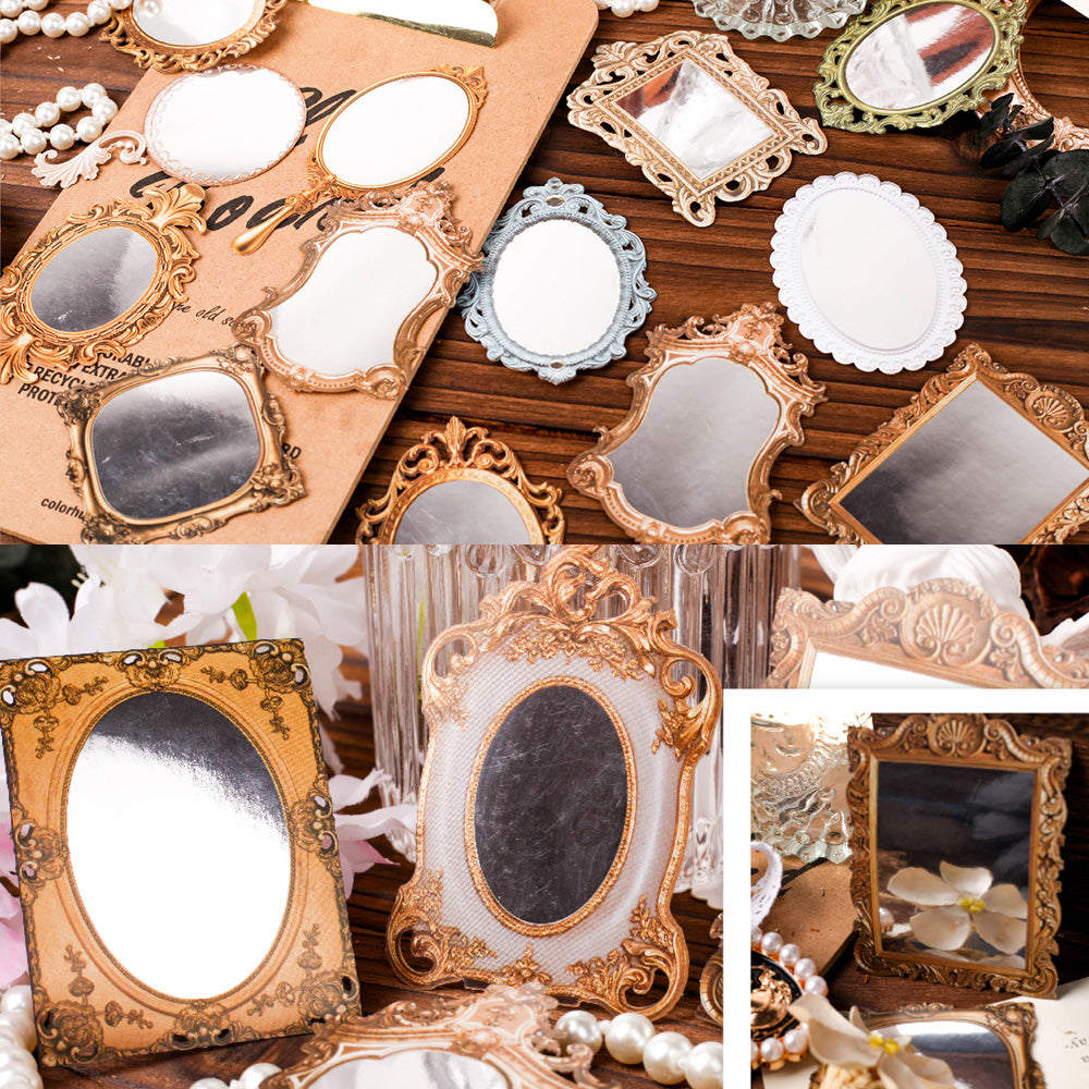 10 Pcs Magic Mirror Die Cut Shapes