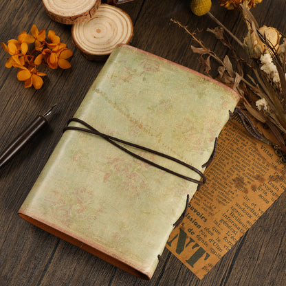 Dandelion & Butterfly Vintage Kraft Paper Refillable Bullet Journal