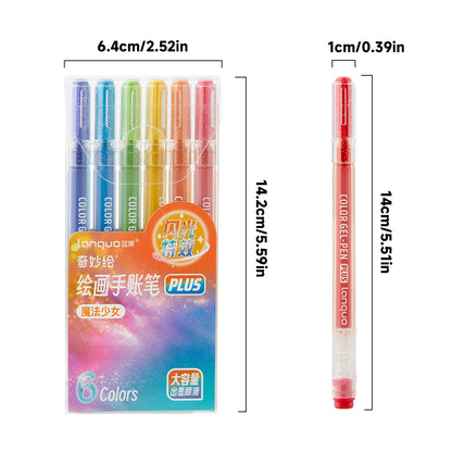 Jumbo Glitter Gel Ink Pen Set Of 24
