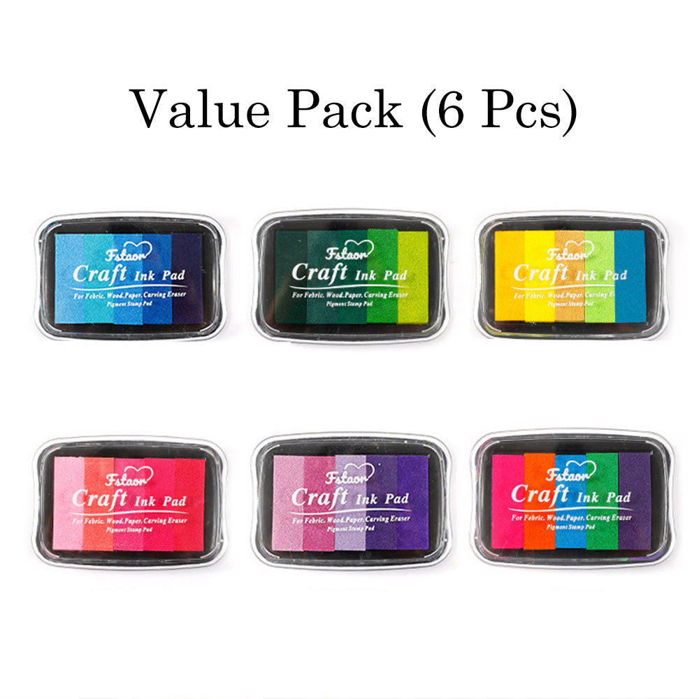 5-Color Gradient Ink Stamp Pad Set