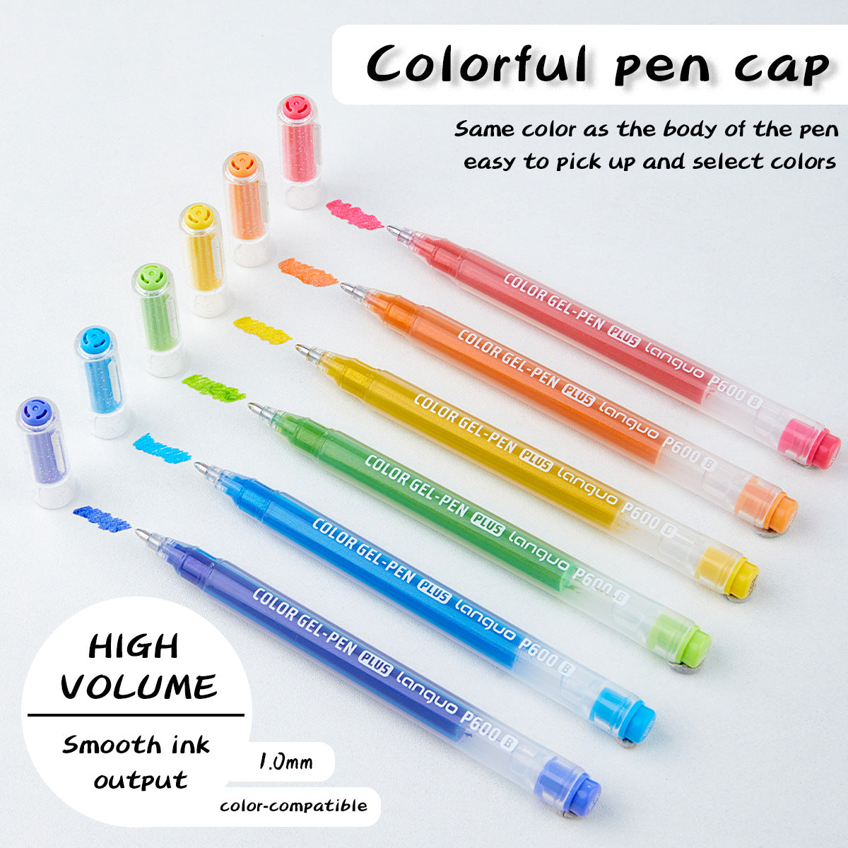 Jumbo Glitter Gel Ink Pen Set Of 24