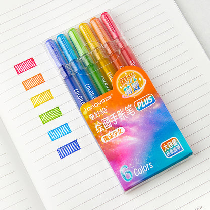 Jumbo Glitter Gel Ink Pen Set Of 24