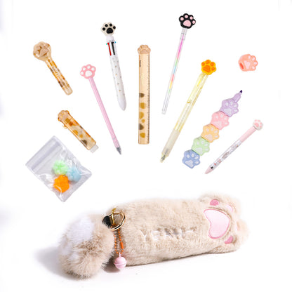 Kitty Paws Stationery Set Of 12