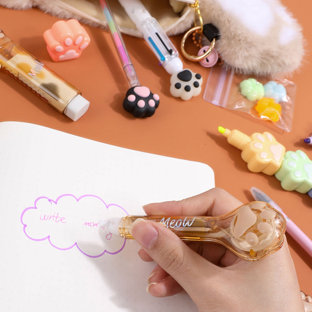 Kitty Paws Stationery Set Of 12