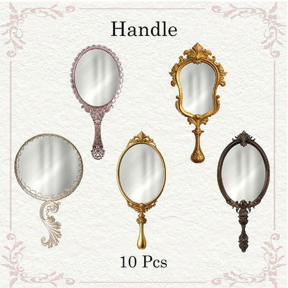 10 Pcs Magic Mirror Die Cut Shapes